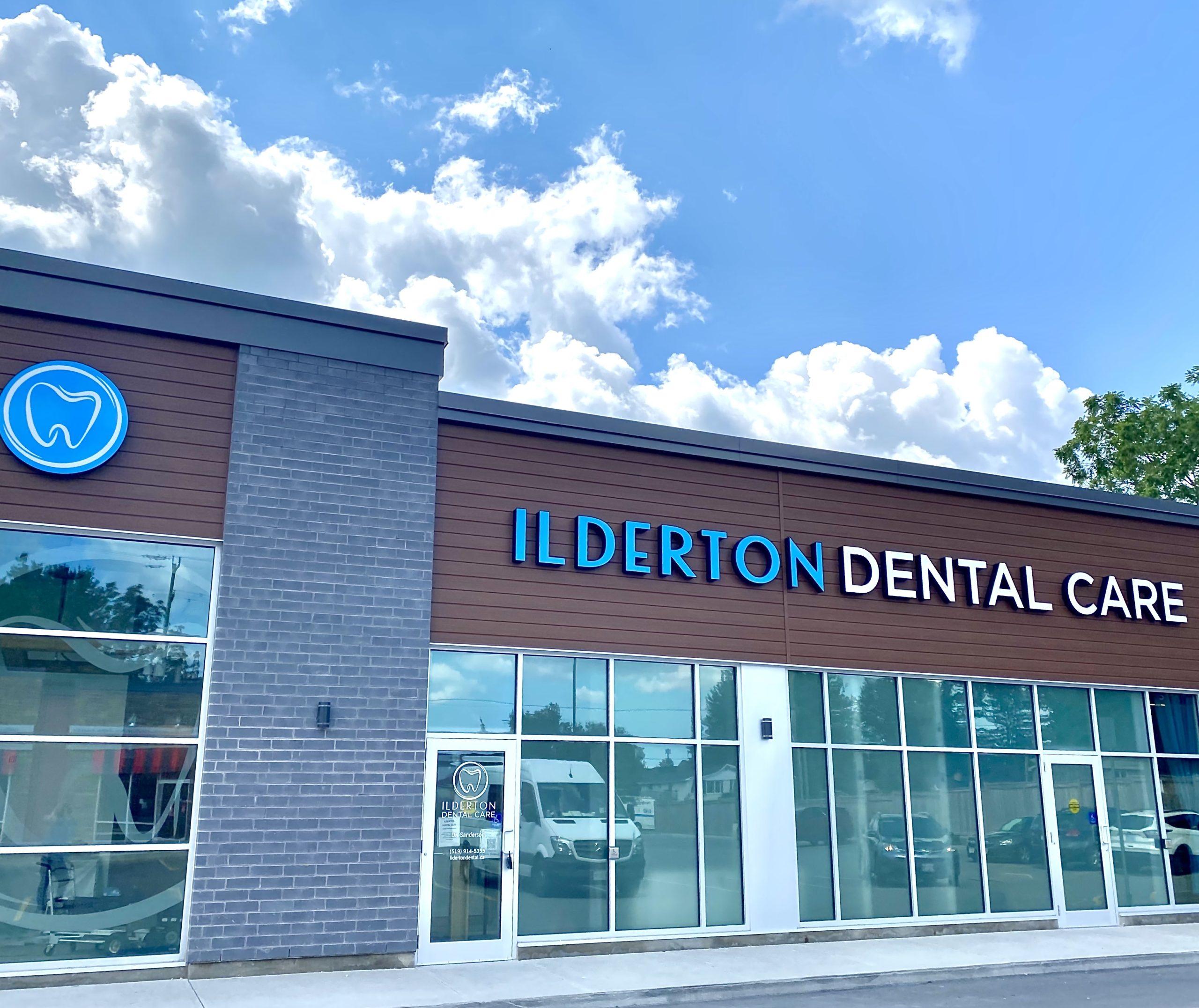 Ilderton Dental Care storefront on Ilderton Road